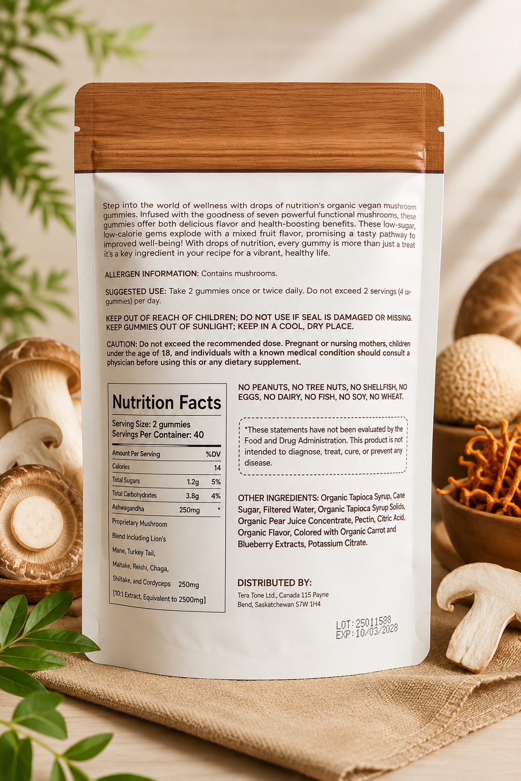 Adaptogenic Mushroom Gummies